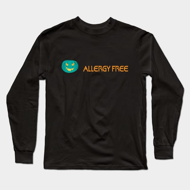 Allergy Free Halloween Long Sleeve T-Shirt by GloopTrekker